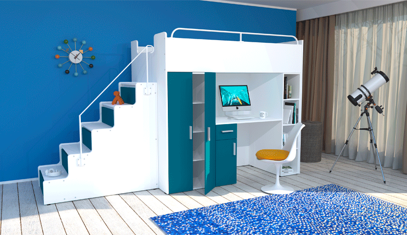 high sleeper bed